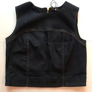 7 for all mankind denim shirt